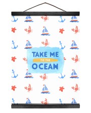 Take me to the Ocean 12x16 Black Hanging Canvas thumbnail