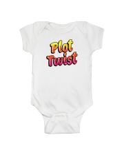 Plot Twist Onesie front