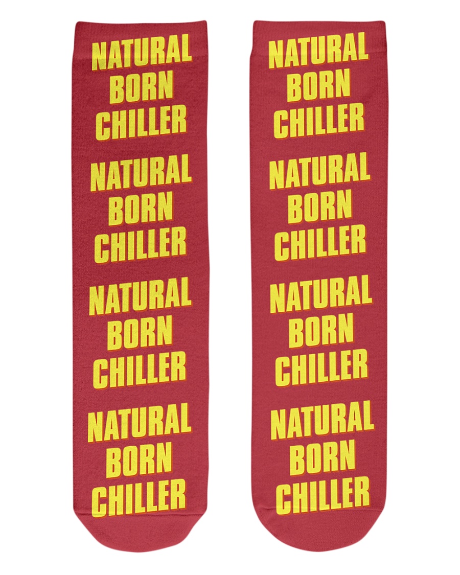 Natural Born Chiller Crew Length Socks