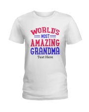 Personalized Gifts for Grandma Ladies T-Shirt tile
