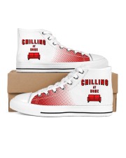 Chilling at Home Women's High Top White Shoes thumbnail