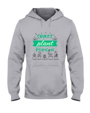 Crazy Plant Person Hooded Sweatshirt tile