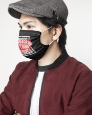 Excuses Don't Burn Calories 2 Layer Face Mask - Single aos-face-mask-2-layers-lifestyle-front-07