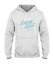 Not Always Right Hooded Sweatshirt thumbnail