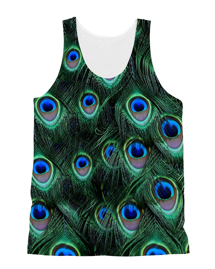 Peacock All-over Unisex Tank