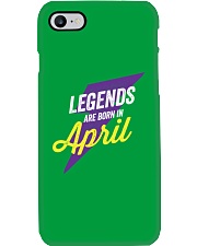 Legends Are Born in April Phone Case i-phone-7-case