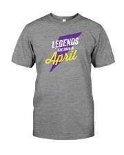 Legends Are Born in April Premium Fit Mens Tee thumbnail