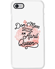 Don't Mess With a April Queen Phone Case thumbnail