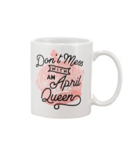 Don't Mess With a April Queen Mug thumbnail