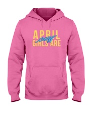 April Girls are Crazy Hooded Sweatshirt thumbnail