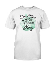 Don't Mess With a August King Premium Fit Mens Tee thumbnail