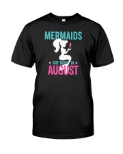 Mermaids Are Born in August Premium Fit Mens Tee thumbnail