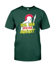 Real Men are Born in August Premium Fit Mens Tee thumbnail