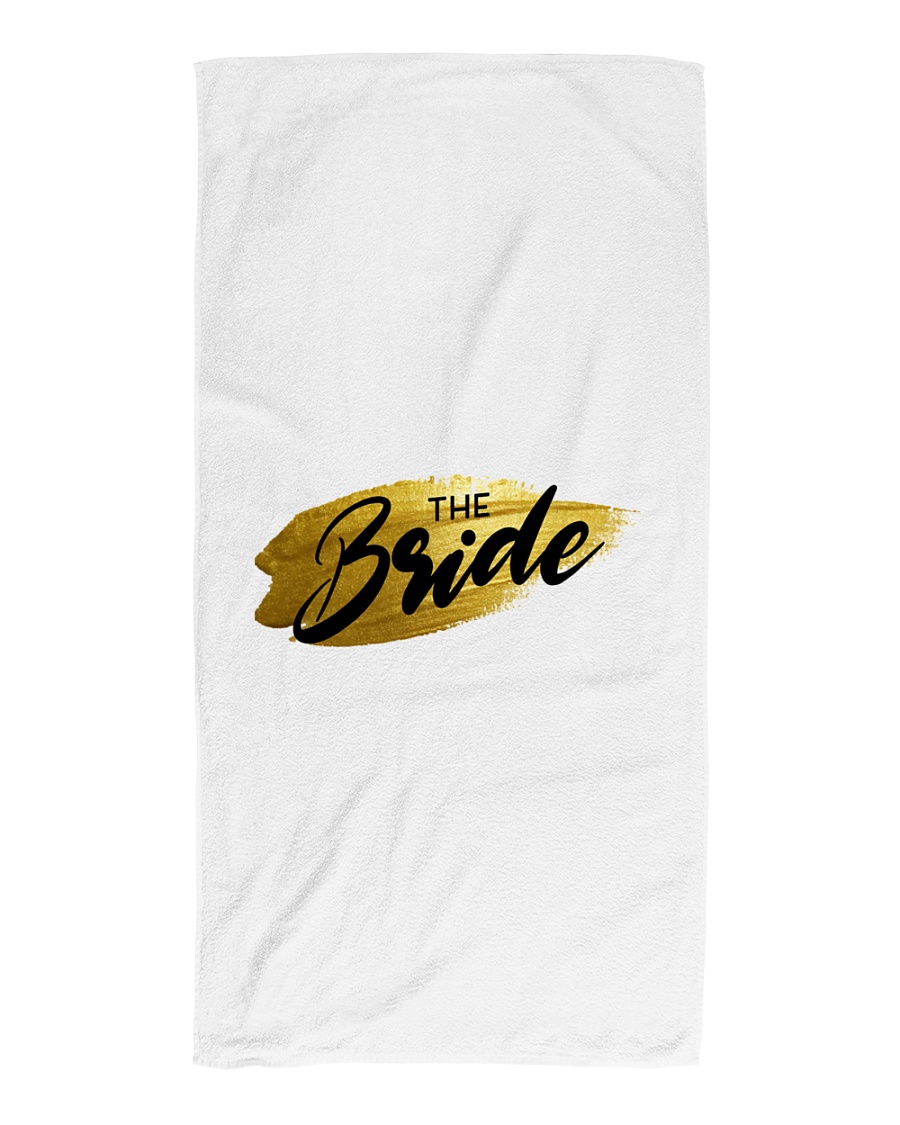 The Bride Beach Towel