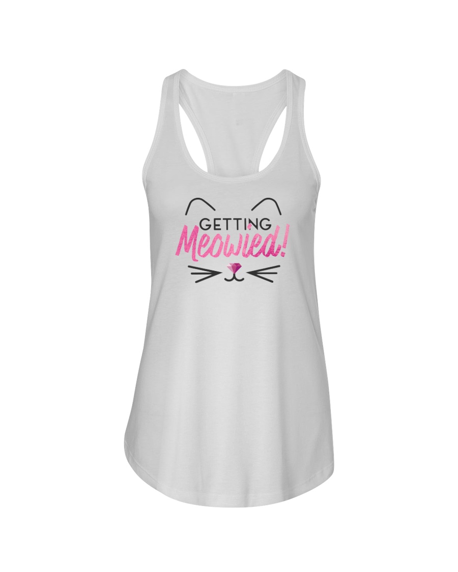 Getting Meowied Ladies Flowy Tank
