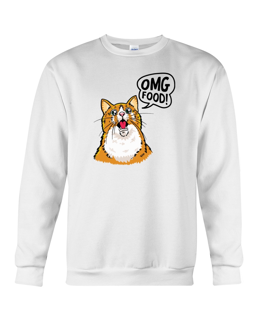 OMG FOOD Crewneck Sweatshirt