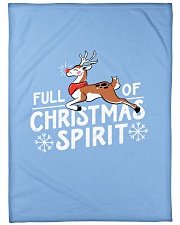 Christmas Spirit Large Fleece Blanket - 60" x 80" thumbnail