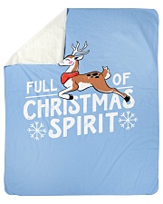 Christmas Spirit Sherpa Fleece Blanket - 50" x 60" thumbnail