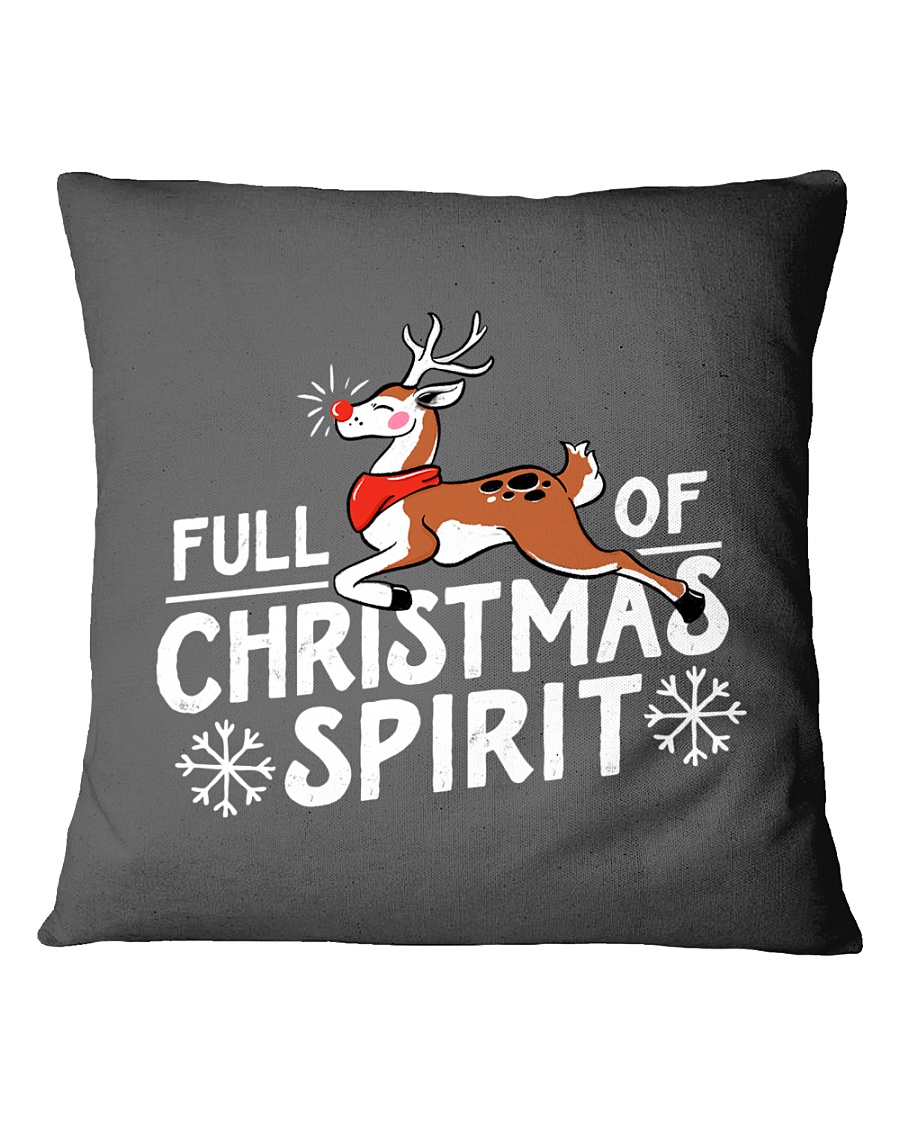 Christmas Spirit Square Pillowcase