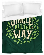 Jingle All The Way Duvet Cover - Twin front
