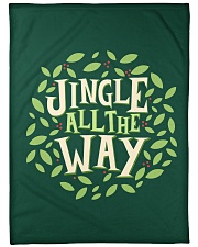 Jingle All The Way Large Fleece Blanket - 60" x 80" front