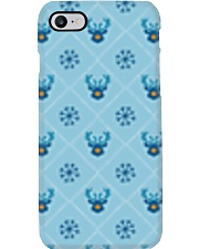 Light Blue Reindeer Phone Case thumbnail