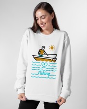 I Love Fishing Crewneck Sweatshirt apparel-crewneck-sweatshirt-lifestyle-front-13