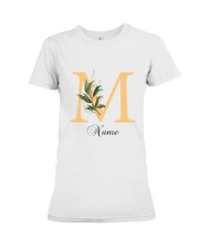 Floral M Premium Fit Ladies Tee thumbnail