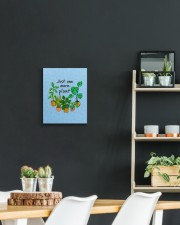 Just One More Plant 11x14 Gallery Wrapped Canvas Prints aos-canvas-pgw-11x14-lifestyle-front-04