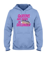 Queens Are Born in December Hooded Sweatshirt thumbnail