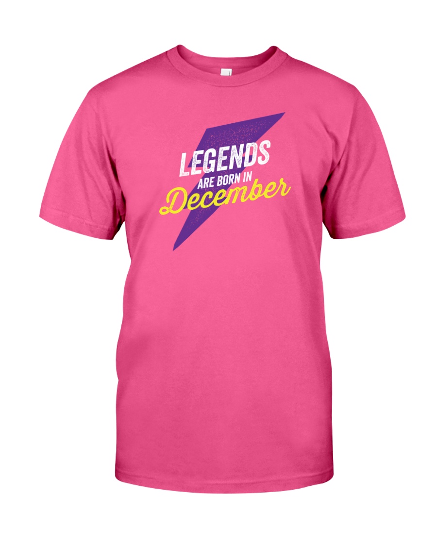 Legends Are Born in December Classic T-Shirt