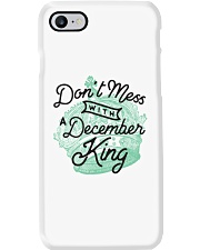 Don't Mess With a December King Phone Case tile