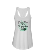 Don't Mess With a December King Ladies Flowy Tank thumbnail