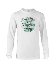 Don't Mess With a December King Long Sleeve Tee thumbnail