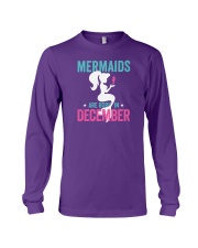 Mermaids Are Born in December Long Sleeve Tee thumbnail