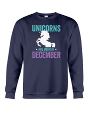 Unicorns Are Born in December Crewneck Sweatshirt thumbnail