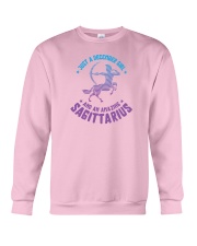 December Girl an Amazing Sagittarius Crewneck Sweatshirt thumbnail