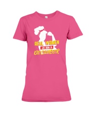 Real Women are Born in December Premium Fit Ladies Tee thumbnail