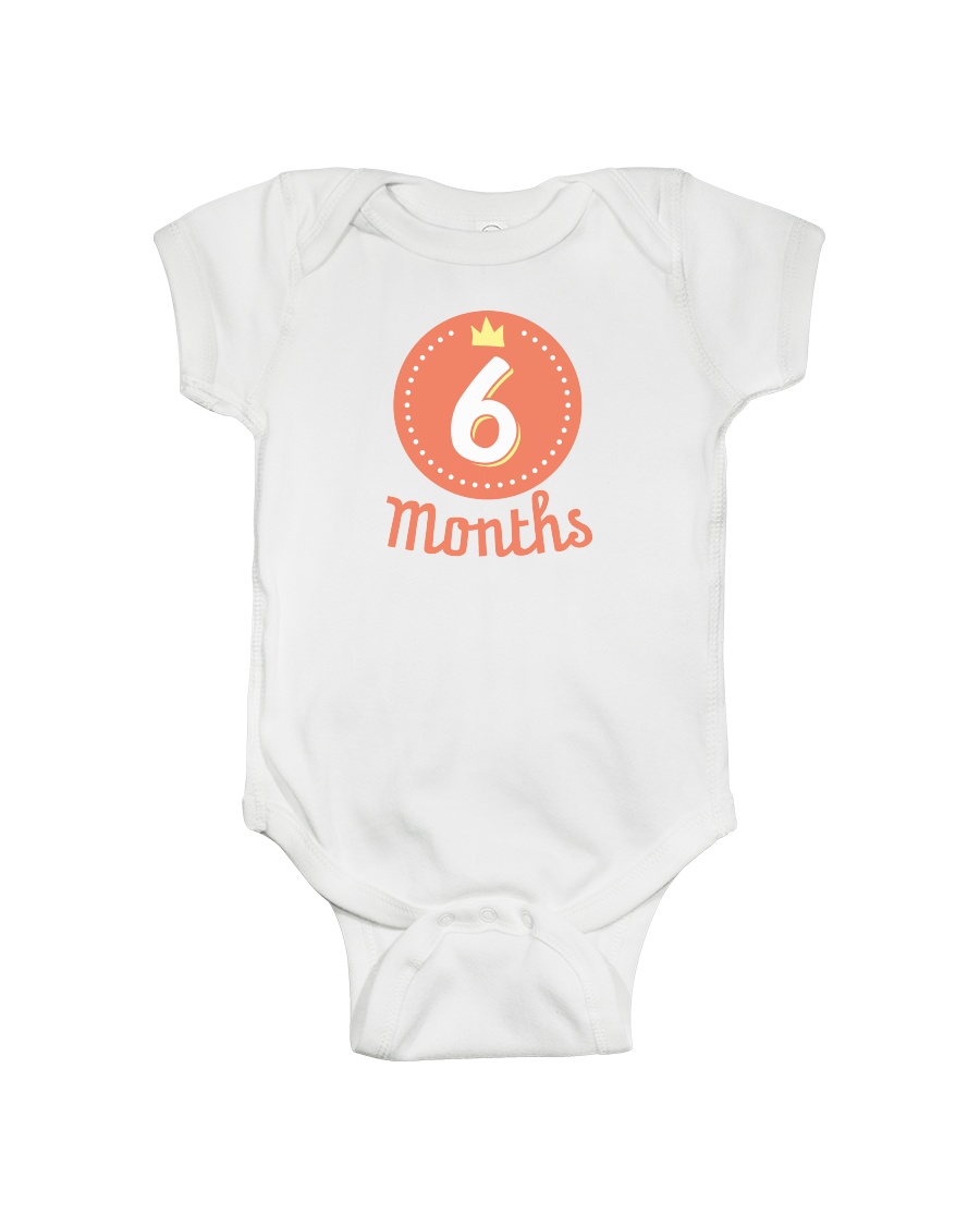 6 Months Onesie