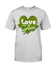 Love is Green Premium Fit Mens Tee tile
