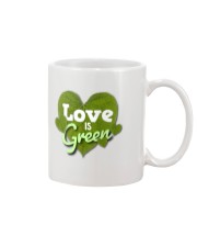 Love is Green Mug tile