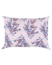 Rose Gold Plant Rectangular Pillowcase front