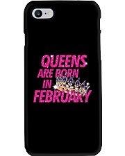 Queens Are Born in February Phone Case i-phone-7-case