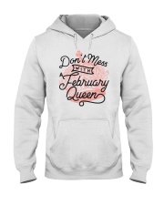 Don't Mess With a February Queen Hooded Sweatshirt thumbnail