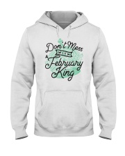 Don't Mess With a February King Hooded Sweatshirt thumbnail