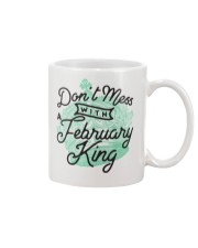 Don't Mess With a February King Mug thumbnail