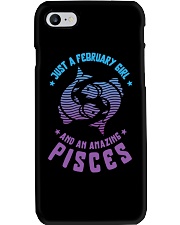 February Girl an Amazing Pisces Phone Case thumbnail