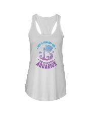 February Girl an Amazing Aquarius Ladies Flowy Tank thumbnail