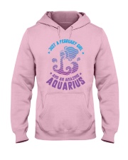 February Girl an Amazing Aquarius Hooded Sweatshirt thumbnail