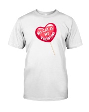 My Cat is my Valentine Premium Fit Mens Tee thumbnail